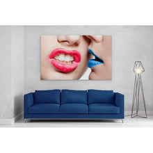 Load image into Gallery viewer, Girl Mouths Kissing Lips