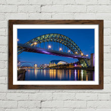 Load image into Gallery viewer, Tyne Bridge at Dusk