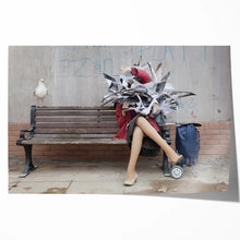 Load image into Gallery viewer, Banksy Seagull Attack