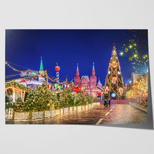 Load image into Gallery viewer, Christmas Tree in Red Square Moscow Russia
