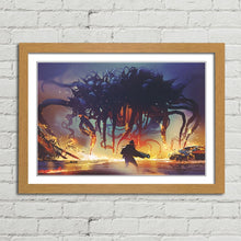 Load image into Gallery viewer, Human vs. Alien Monster Sci-Fi