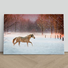 Load image into Gallery viewer, Horse Running in Snow