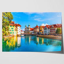 Load image into Gallery viewer, Lucerne Old Town Switzerland