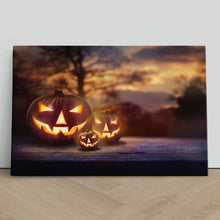 Load image into Gallery viewer, Spooky Pumpkin Sunset Halloween
