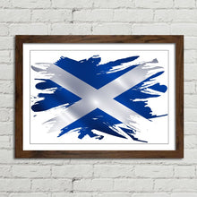 Load image into Gallery viewer, Scotland Flag Brush Paint