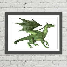 Load image into Gallery viewer, Green Dragon Fantasy Wings