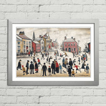 Load image into Gallery viewer, People Standing About LS Lowry