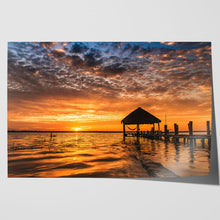 Load image into Gallery viewer, Sunrise Bacalar Coast Mexico