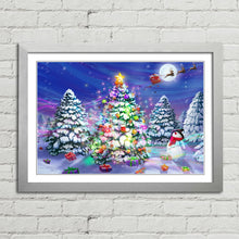 Load image into Gallery viewer, Christmas Tree Legend Santa Reindeer Snowman