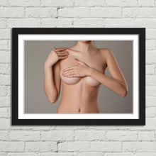 Load image into Gallery viewer, Glamorous Woman Covering Breasts