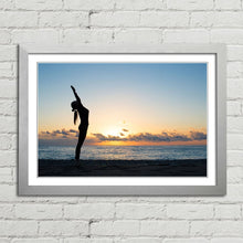 Load image into Gallery viewer, Yoga Silhouette at Dawn