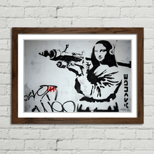 Load image into Gallery viewer, Mona Lisa Bazooka Banksy