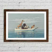 Load image into Gallery viewer, Wild Animals in a Boat