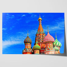 Load image into Gallery viewer, St Basils Cathedral Summer Red Square