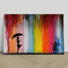 Load image into Gallery viewer, Banksy Inspired Girl with Umbrella