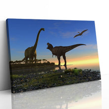 Load image into Gallery viewer, Dinosaur Brachiosaurus T Rex Pterodactyl