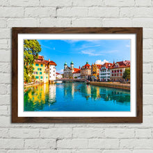 Load image into Gallery viewer, Lucerne Old Town Switzerland