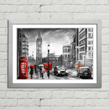 Load image into Gallery viewer, Red Telephone Box and London Cab