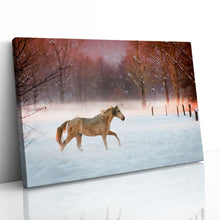 Load image into Gallery viewer, Horse Running in Snow