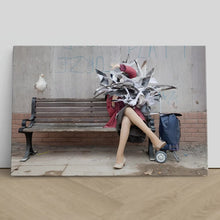 Load image into Gallery viewer, Banksy Seagull Attack