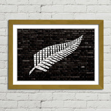Load image into Gallery viewer, New Zealand Silver Fern Flag Paint
