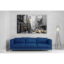Load image into Gallery viewer, New York Street Yellow Taxi Sketch