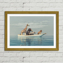Load image into Gallery viewer, Wild Animals in a Boat