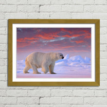 Load image into Gallery viewer, Polar Bear on Arctic Ice