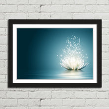 Load image into Gallery viewer, Lotus Flower on Water Sparkle
