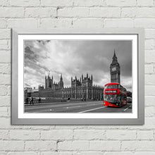 Load image into Gallery viewer, Red Bus at Big Ben London
