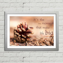 Load image into Gallery viewer, Fir Cone Positive Motivational Quote