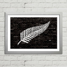 Load image into Gallery viewer, New Zealand Silver Fern Flag Paint