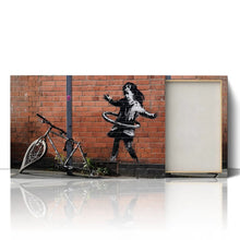 Load image into Gallery viewer, Banksy Hula Bicycle Girl