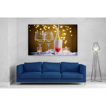 Load image into Gallery viewer, Wine Glasses and Love Heart