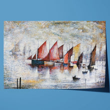 Load image into Gallery viewer, LS Lowry Sailing Boats 1930 Painting