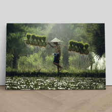 Load image into Gallery viewer, Rice Paddy Farmer Laos