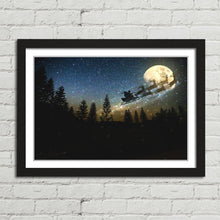 Load image into Gallery viewer, Merry Christmas Eve Santa Claus Sleigh