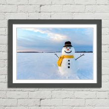 Load image into Gallery viewer, Smiling Snowman Winter Christmas