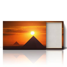 Load image into Gallery viewer, Pyramids in Sunset Giza Cairo