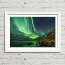 Load image into Gallery viewer, Aurora Borealis Fjords Tromso