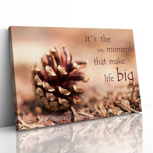 Load image into Gallery viewer, Fir Cone Positive Motivational Quote