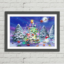 Load image into Gallery viewer, Christmas Tree Legend Santa Reindeer Snowman