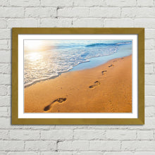 Load image into Gallery viewer, Footprints in the Sand Beach