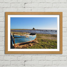 Load image into Gallery viewer, Lindisfarne Castle and Boat