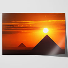 Load image into Gallery viewer, Pyramids in Sunset Giza Cairo