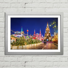 Load image into Gallery viewer, Christmas Tree in Red Square Moscow Russia