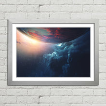 Load image into Gallery viewer, Planet Earth from Space at Sunrise