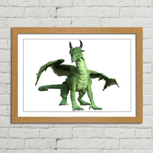 Load image into Gallery viewer, Fantasy Dragon Green Monster