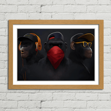 Load image into Gallery viewer, Swag Monkeys Banksy