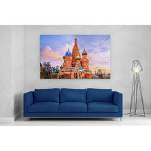 Load image into Gallery viewer, St Basils Cathedral Winter Red Square Moscow